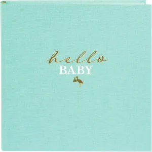 Goldbuch album pentru copii hello.baby aqua 30x31 cm