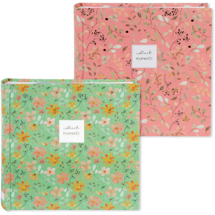 Album Goldbuch Floral Whisper 200 fotografii 10x15 cm verde roz 22x22 cm