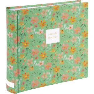 Album Goldbuch Floral Whisper 200 fotografii 10x15 cm verde roz 22x22 cm