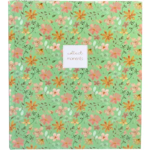 Album autoadeziv Goldbuch Floral Whisper 25x30 cm 40 pagini Roz Verde