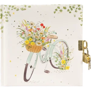 Jurnal Goldbuch Flowery Bike 16x16 cm 96 pagini