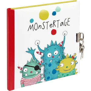 Jurnal Goldbuch Monster 16x16 cm 96 pagini