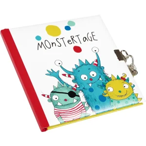 Jurnal Goldbuch Monster 16x16 cm 96 pagini