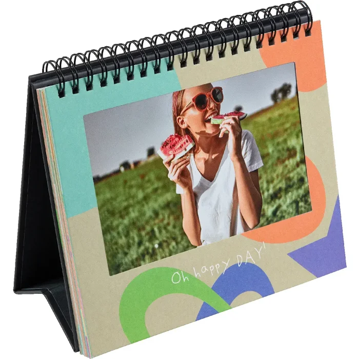 Goldbuch flip cadru Happy Day 18x16 cm album foto cu inele pentru 12 fotografii 10x15 cm