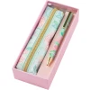 Goldbuch set favorit PEN & pencil case Natures Melody cutie cadou mentă