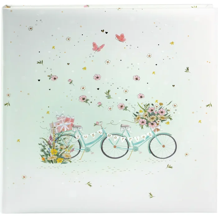 Carte de aur Carte de oaspeți Floral Tandem 24x22 cm 100 pagini ilustrate