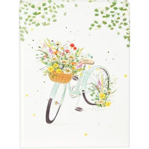 Caiet Goldbuch Flowery Bike 15x22 cm 200 pagini blank