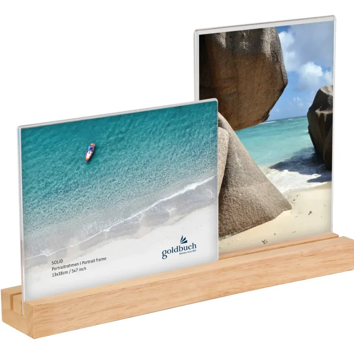 Goldbuch Acrylic Gallery Frame Solid Nature 2x 13x18 cm