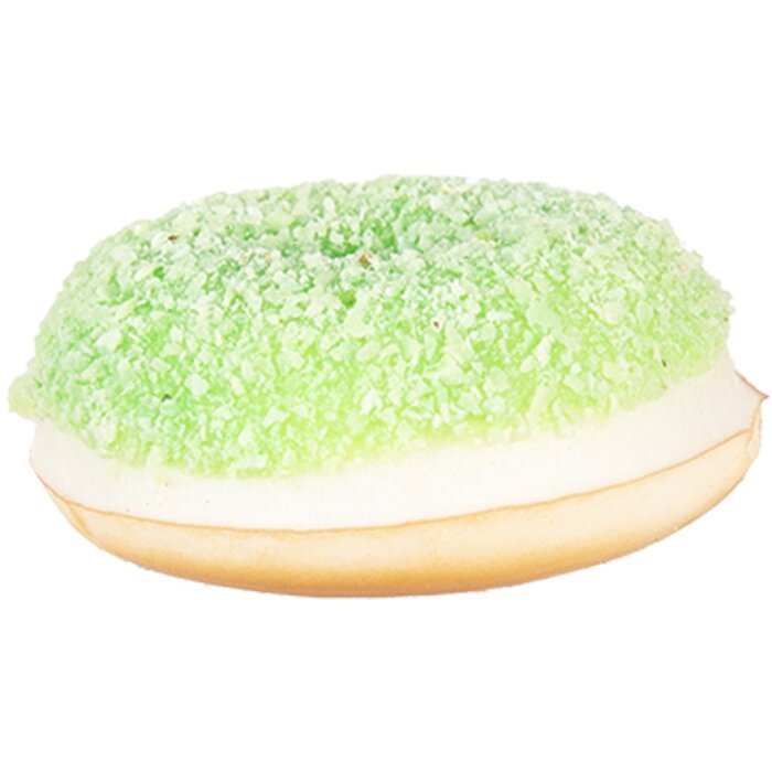 Clayre & Eef 65980GR Decorațiune Donut verde maro Ø 6x2 cm