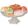 Clayre & Eef 65980GR Decorațiune Donut verde maro Ø 6x2 cm