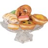 Clayre & Eef 65980P Decorațiune Donut Roșu Plastic Ø 6x2 cm