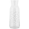 Clayre & Eef BHSGL0002 Carafe model inimă Sticlă Ø 9x25 cm 1000 ml Transparent