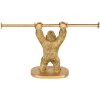 Clayre & Eef 6PR5104 Suport pentru role de hârtie igienică Orangutan Gold 40x12x23 cm