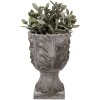 Clayre & Eef 6TE0566 Ghiveci de flori Stone Grey Antique Ø 16x24 cm