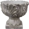 Clayre & Eef 6TE0567 Ghiveci de flori Stone Grey Ø 20x17 cm Antic