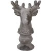 Clayre & Eef 6TE0568 Decorațiune căprioară piatră gri 17x14x26 cm