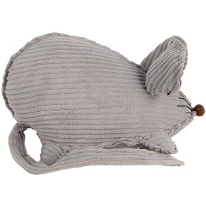 Clayre & Eef TW0618 Decorațiune Mouse Gri 28x15x16 cm...