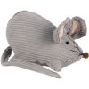 Clayre & Eef TW0618 Decorațiune Mouse Gri 28x15x16 cm Stil rustic