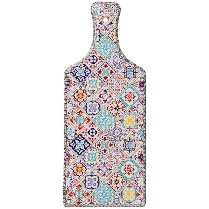 Clayre & Eef 6CE2058 Covoraș albastru 12x30 cm Ceramic Boho