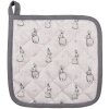 Clayre & Eef BNS45 Potholder 20x20 cm Bej Gri cu motiv de iepuraș