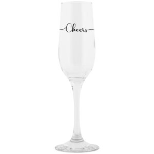 Clayre & Eef Pahar de șampanie Cheers Design 200 ml