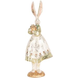 Clayre & Eef Decorative Rabbit Vintage Easter...