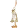 Clayre & Eef Decorative Rabbit Vintage Easter Figurine Beige Gold 12x9x33 cm