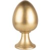 Clayre & Eef Decorative Egg Gold Ø 14x24 cm Polyresin Easter Decoration