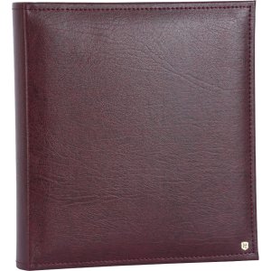 Henzo Fotoalbum LONZO XL 30x36,5 cm bordeaux 80 schwarze...