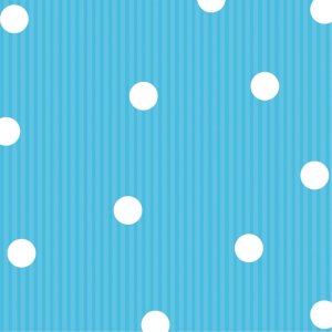 Papier-Servietten Dots-Streifen-aqua