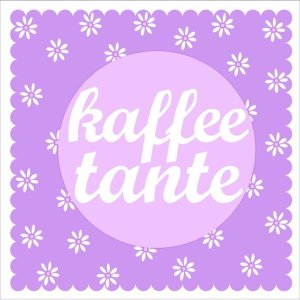 Papier-Servietten Kaffeetante-flieder