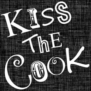 ARTEBENE Papier-Servietten Kiss the Cook-schwarz