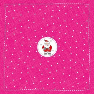 Papier-Servietten Santa-Mini-pink