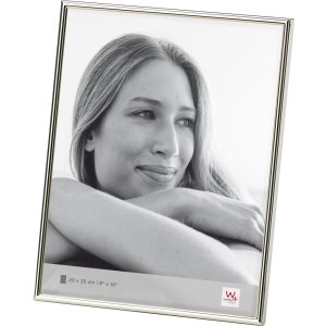 Walther Metall-Portraitrahmen Chloe 20x25 cm silber