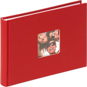 Walther Klein-Fotoalbum FUN rot 22x16 cm 40 Seiten...