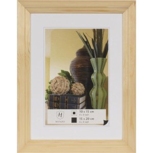 Henzo Holzrahmen Artos 15x20 cm natur Holz geschwungenes...