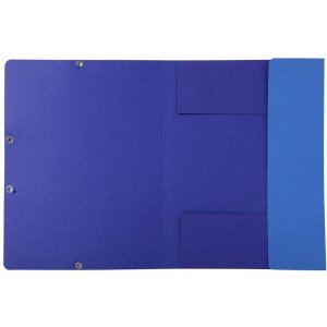 Sammelmappe mit 3 Klappen Forever A4 blau