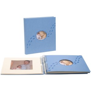 Exacompta Baby-Fotoalbum Piloo blau 29x32 cm 60...