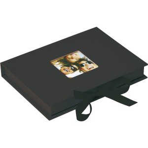 Walther Foto-Geschenkbox Fun schwarz 13x18 cm mit...