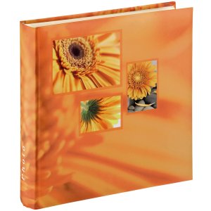 Hama Maxi-Fotoalbum SINGO 30x30 cm orange 100 Seiten...