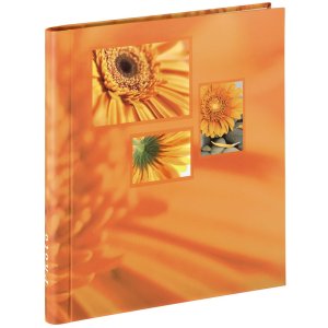 Hama Selbstklebealbum SINGO orange 28x31 cm 20 Seiten...