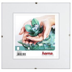 Hama Rahmenloser Bildhalter Normalglas 30x30 cm