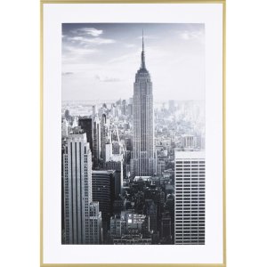 Aluminium Bilderrahmen Manhattan 50x70 gold