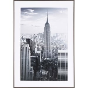 Henzo Aluminium-Bilderrahmen Manhattan dunkelgrau 50x70...