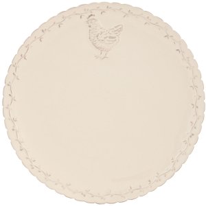 Clayre & Eef CHRFP Teller Ø 26 cm Beige...