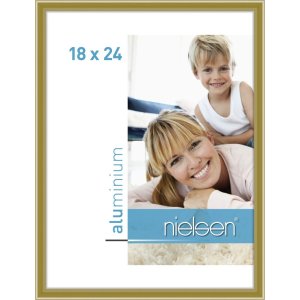 Nielsen Alurahmen Classic 18x24 cm gold