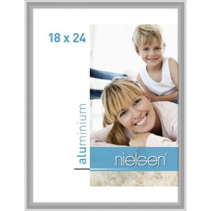 Nielsen Alurahmen Classic 18x24 cm silber