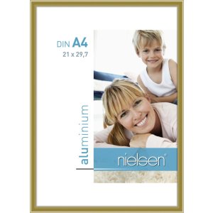 Nielsen Alurahmen Classic 21x29,7 cm gold DIN A4...