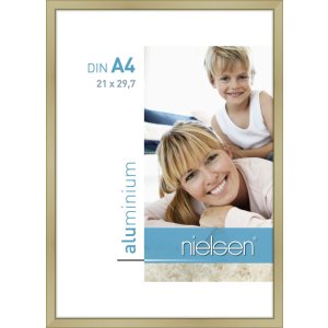 Nielsen Alurahmen Classic 21x29,7 cm gold matt