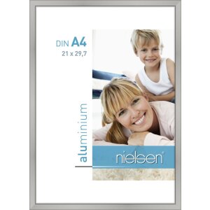 Nielsen Alurahmen Classic 21x29,7 cm silber matt DIN A4...